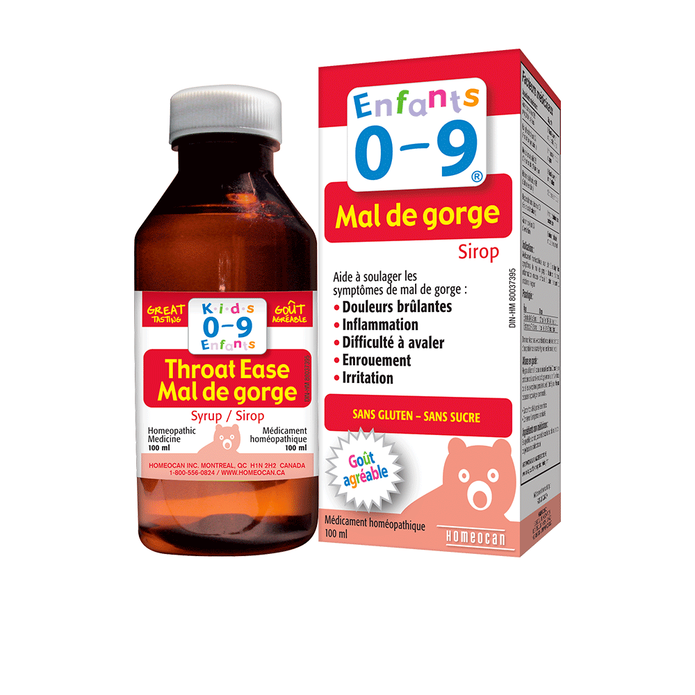 Throat Ease Syrup 100 ml - 250 ml | Kids 0-9