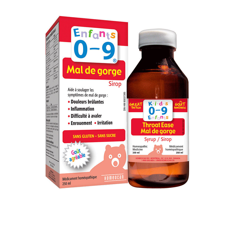 Throat Ease Syrup 100 ml - 250 ml | Kids 0-9