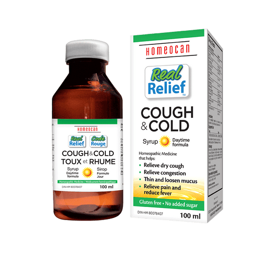 Cough & Cold Daytime Syrup: Natural Remedy For Dry Cough