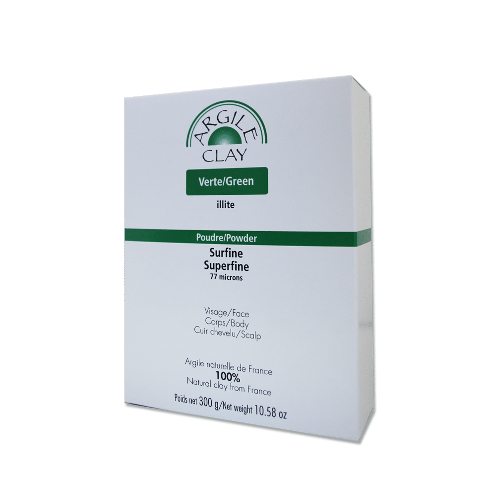 Clay Green Illite Superfine 300 g | Argile Clay