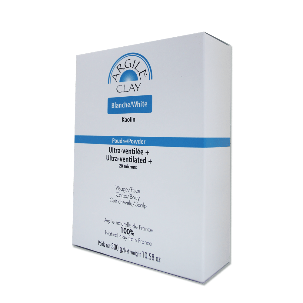 Clay Kaolin White Ultra-Ventilated 300 g | Argile Clay
