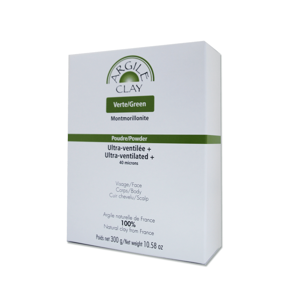 Clay Green Montmorillonite Ultra-Ventilated 300 g | Argile Clay