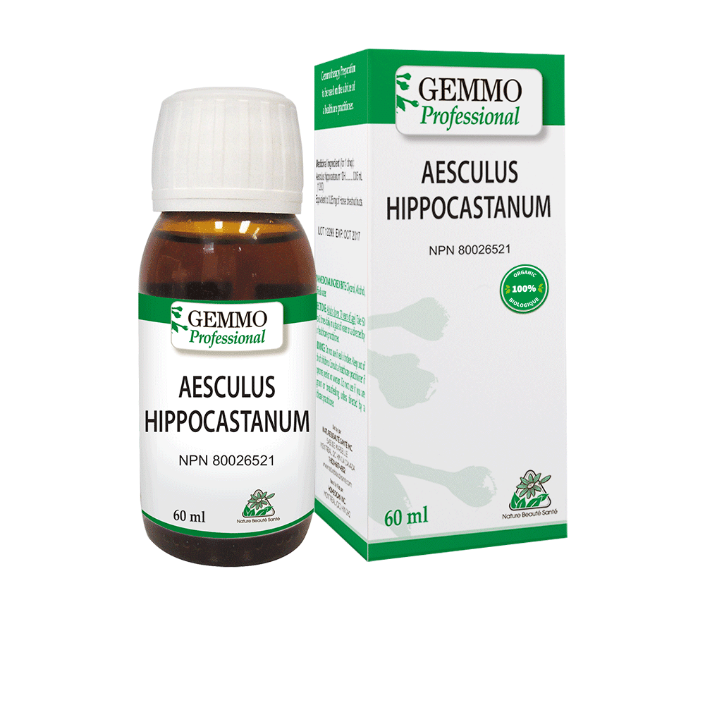 Aesculus Hippocastanum Organic 60 ml | Gemmo Professional