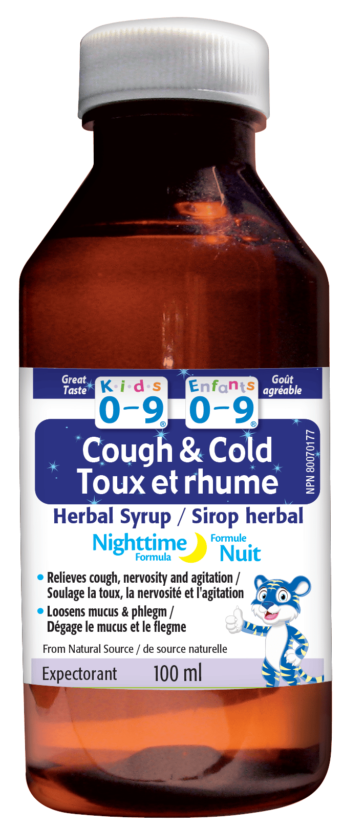 Herbal syrup Nighttime | 100 ml- 250 ml | Kids 0-9