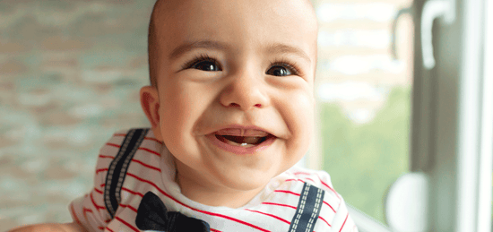 Homéopathie pour la poussée de dents de bébé