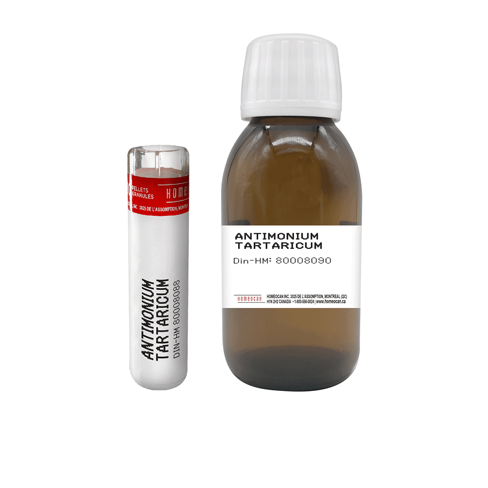 Antimonium Tartaricum | Homeocan Lab