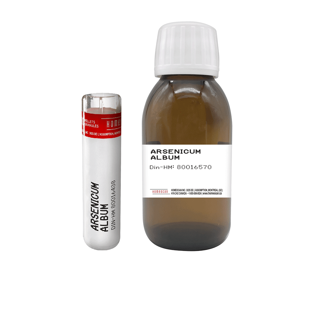 
                      
                        Arsenicum album
                      
                    