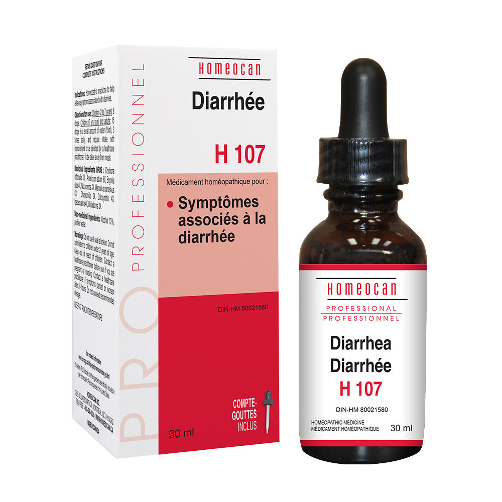 H107 Diarrhea Drops 30 ml | Homeocan Professional