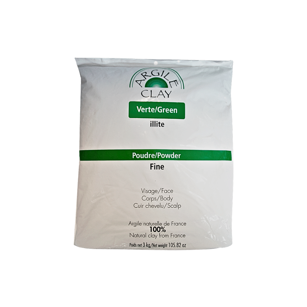 Clay Green Illite Fine 3 kg | Argile Clay