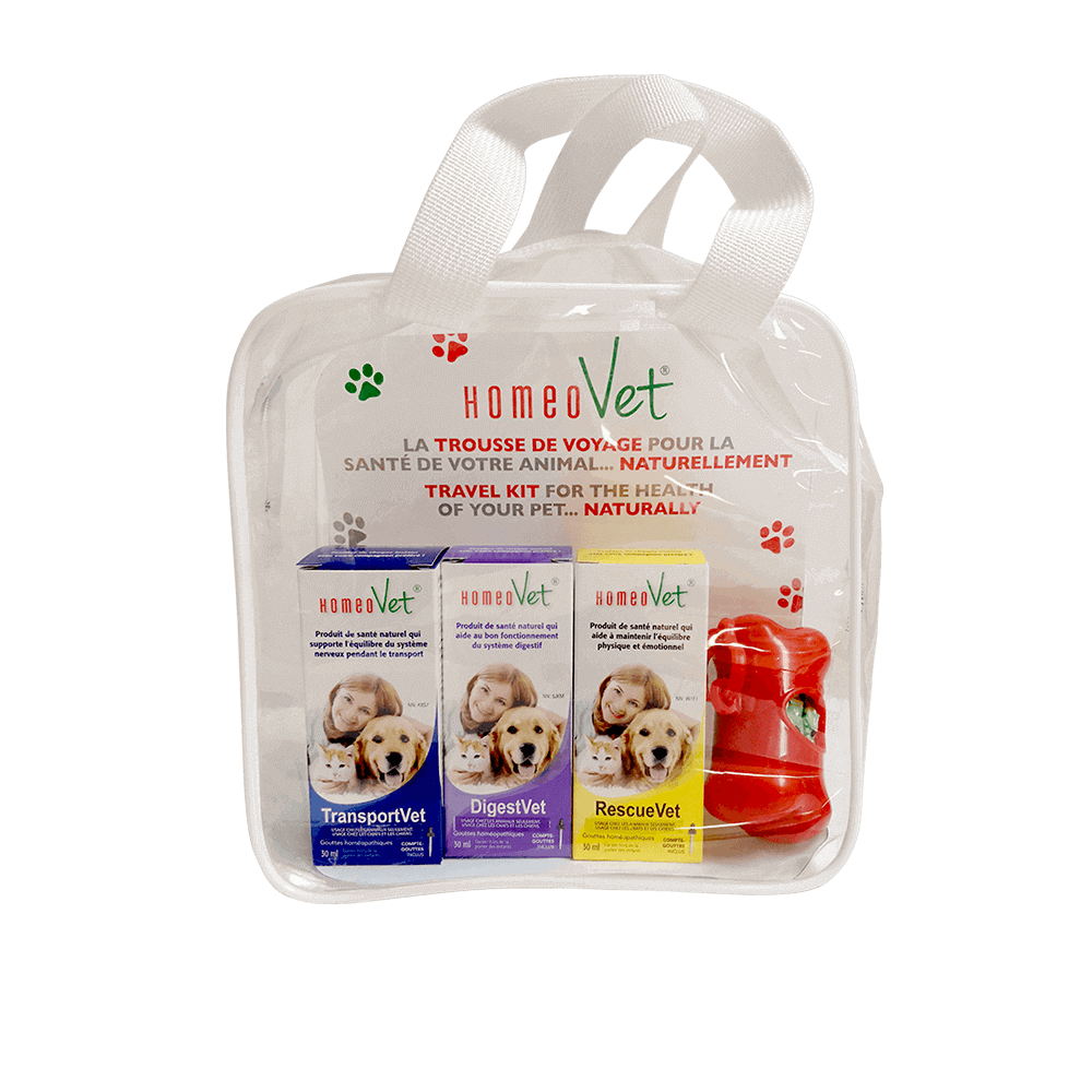 Travel Kit for pets (3 products) | HomeoVet