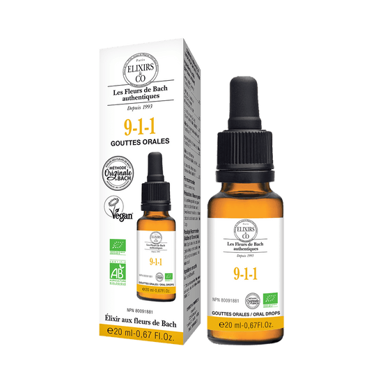 SOS Organic Compound Elixir 20 ml | Bach Flowers