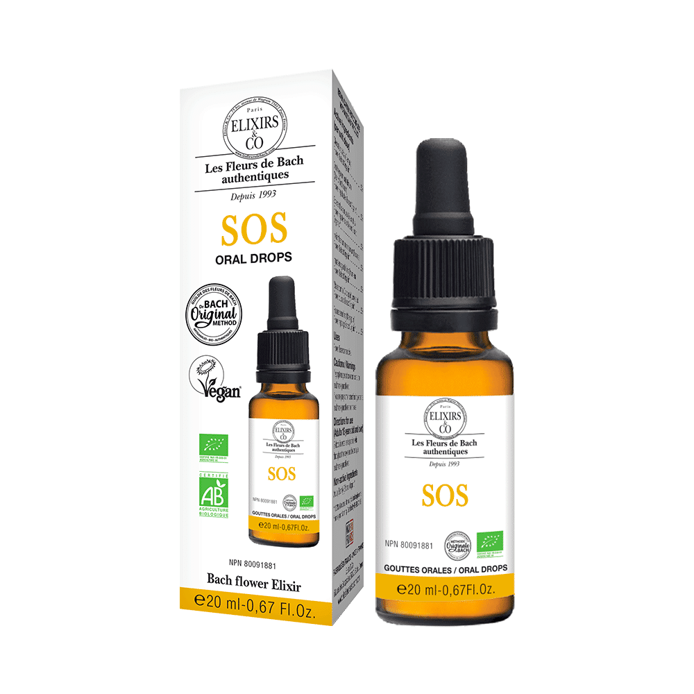 SOS Organic Compound Elixir 20 ml | Bach Flowers