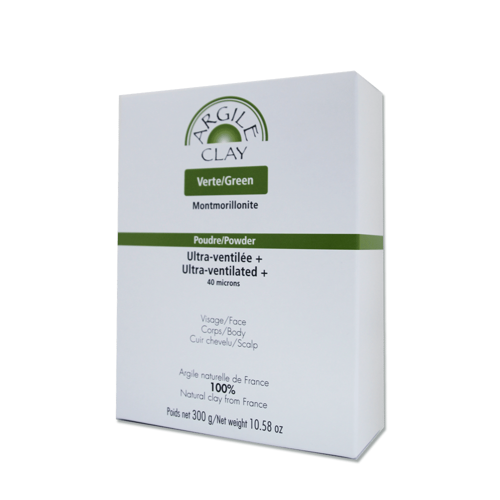 Argile Montmorillonite Verte Ultra-Ventilée