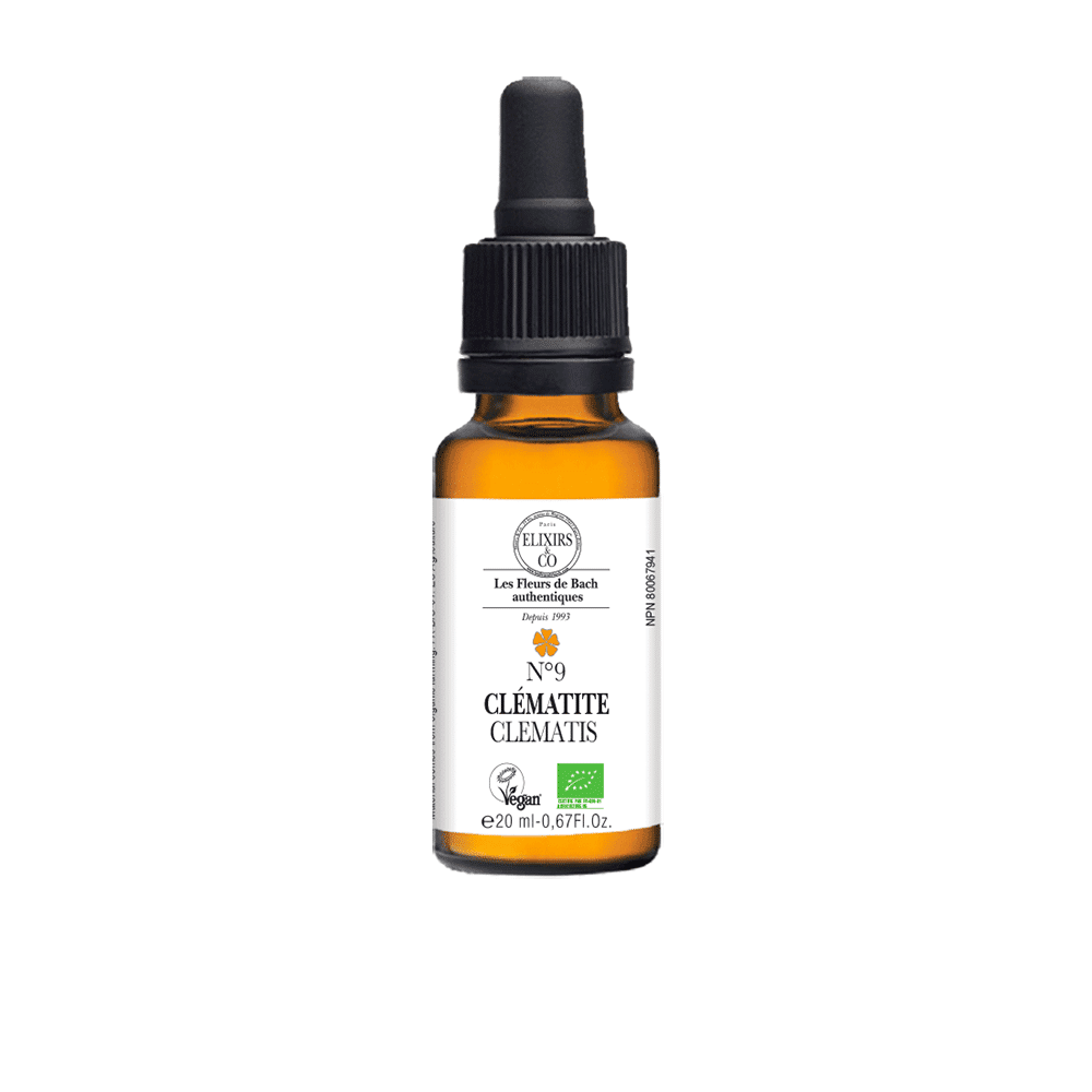 No.9 Clematis - Organic Single Elixir 20 ml | Bach Flowers