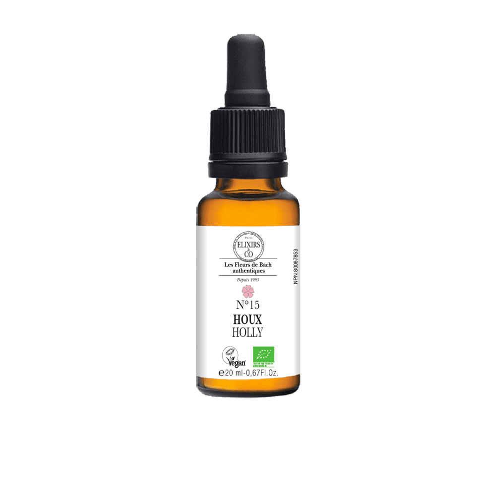 No.15 Holly - Organic Single Elixir 20 ml | Bach Flowers