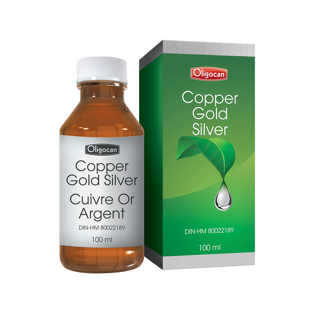 Copper-Gold-Silver 100 ml | Oligocan