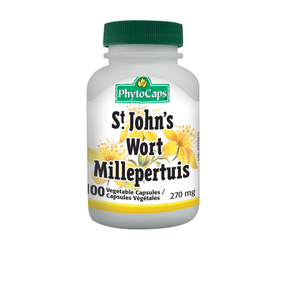 St John's Wort - 100 vegetable capsules | PhytoCaps