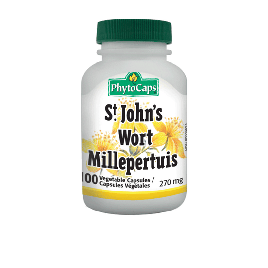 St John's Wort - 100 vegetable capsules | PhytoCaps