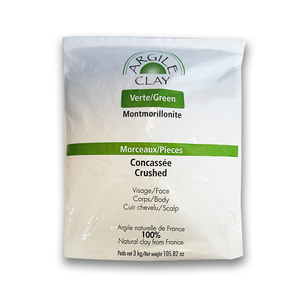 Argile montmorillonite verte concassée 3kg