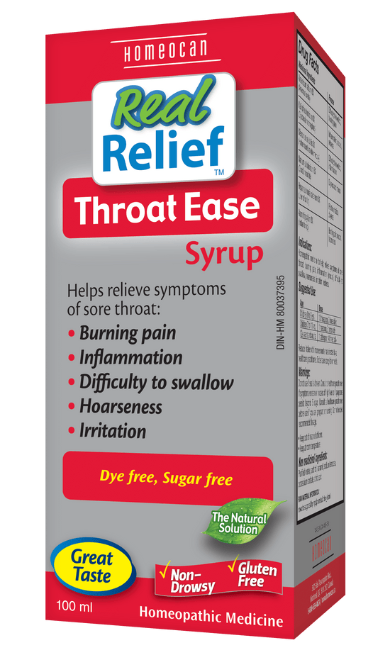 Throat ease syrup