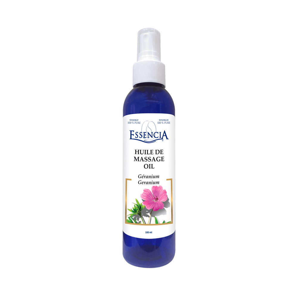 Geranium Massage Oil 180 ml | Essencia