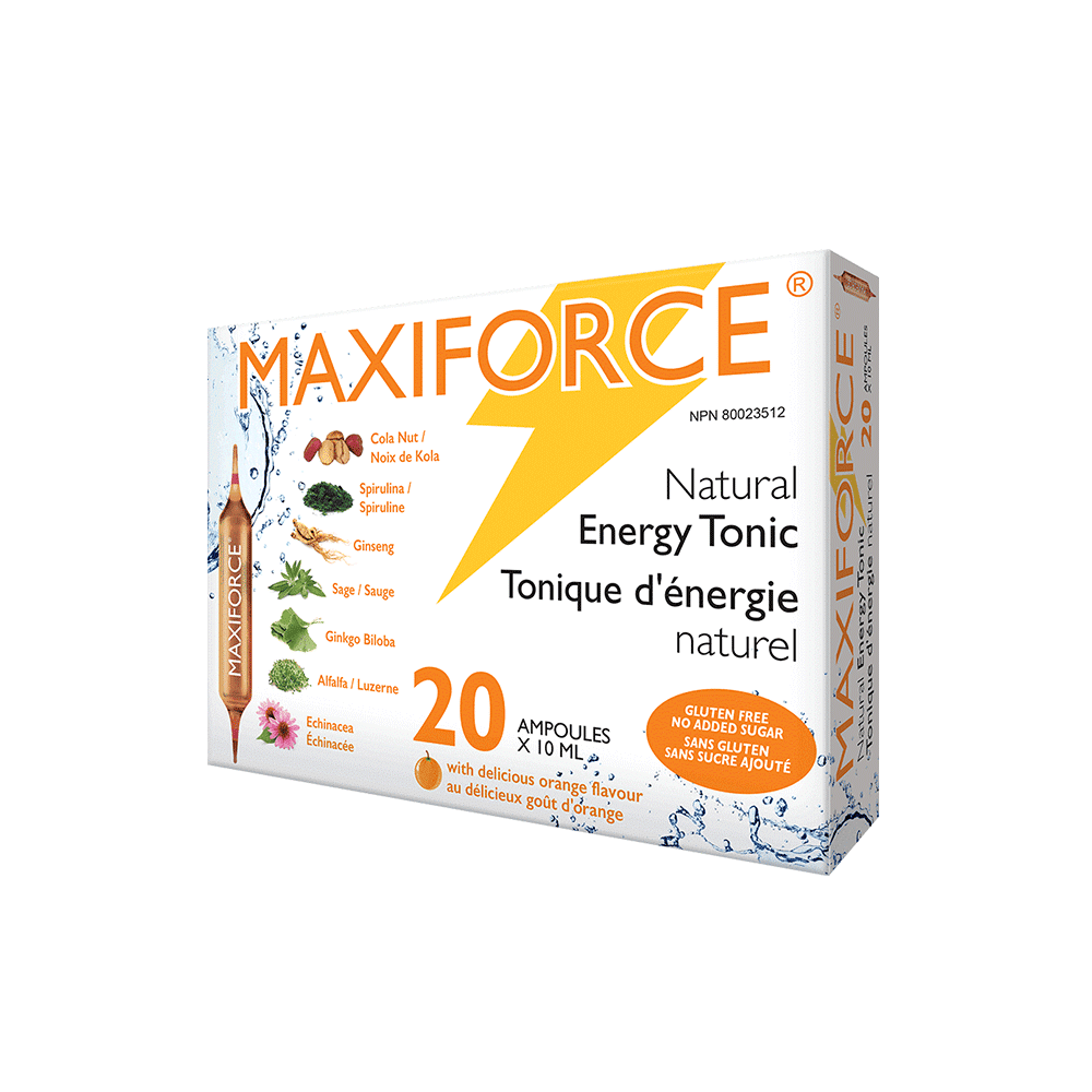 Maxiforce 20x10 ml Drinkable Vials | M.B Collection