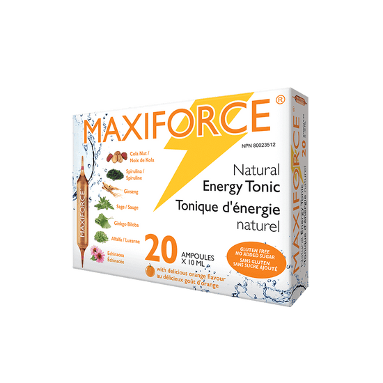 Maxiforce 20x10 ml Drinkable Vials | M.B Collection