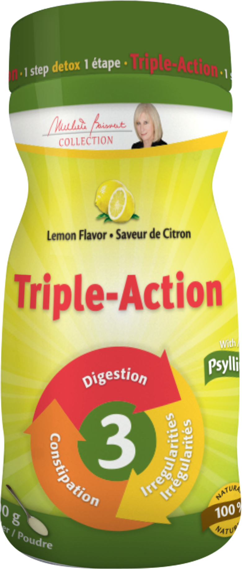 Triple Action (Lemon flavour) 200 g | Michele Boisvert Collection