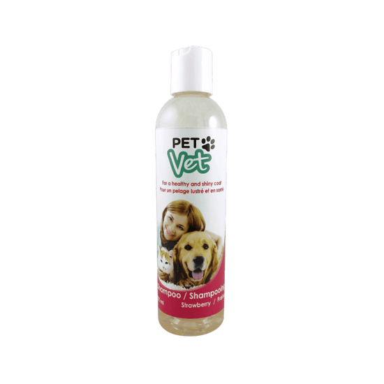 Shampooing pour chats et chiens fraise